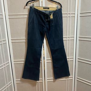 Raven denim blue jeans wide leg 28